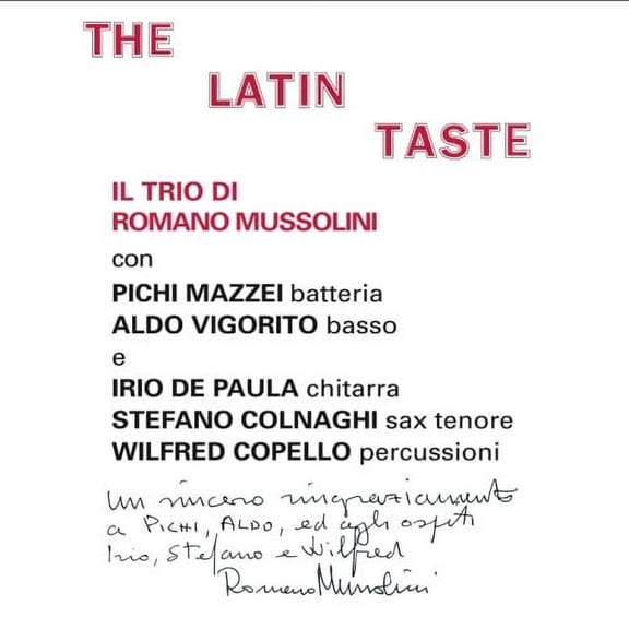 Romano Mussolini - Latin Taste - Music & Performance - Vinyl