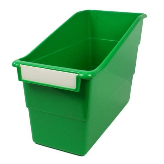 Romanoff Green Shelf File with Labele Holder Standard - 6 Each