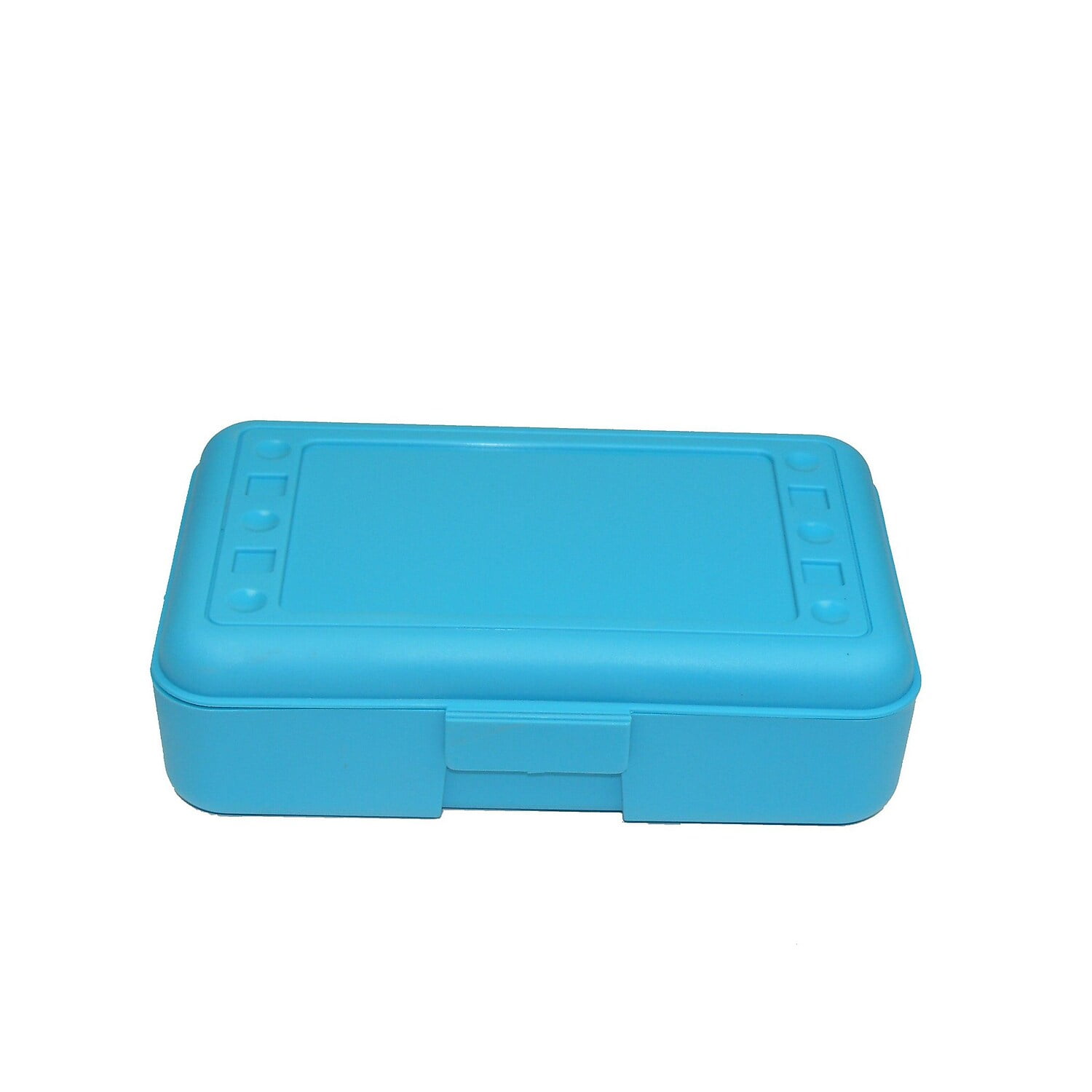 Romanoff Products Pencil Box with Matte Finish, Turquoise, 12 Count, 10 Pack