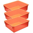 thumbnail image 1 of Romanoff Products ROM13109-3 Double Stowaway Tray, Orange - Pack of 3, 1 of 2