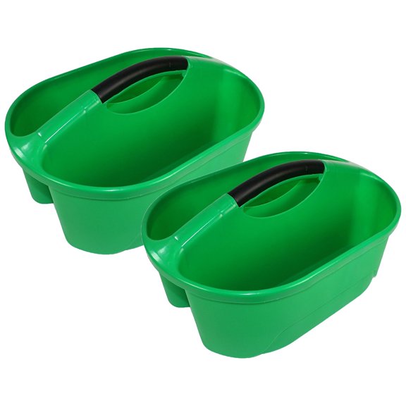 Romanoff Products ROM25605-2 16.25 x 12 x 8.25 in. Classroom Caddy, Green - Pack of 2