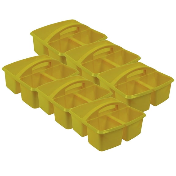Romanoff Products ROM25903-6 Small Utility Caddy, Yellow - 6 Each