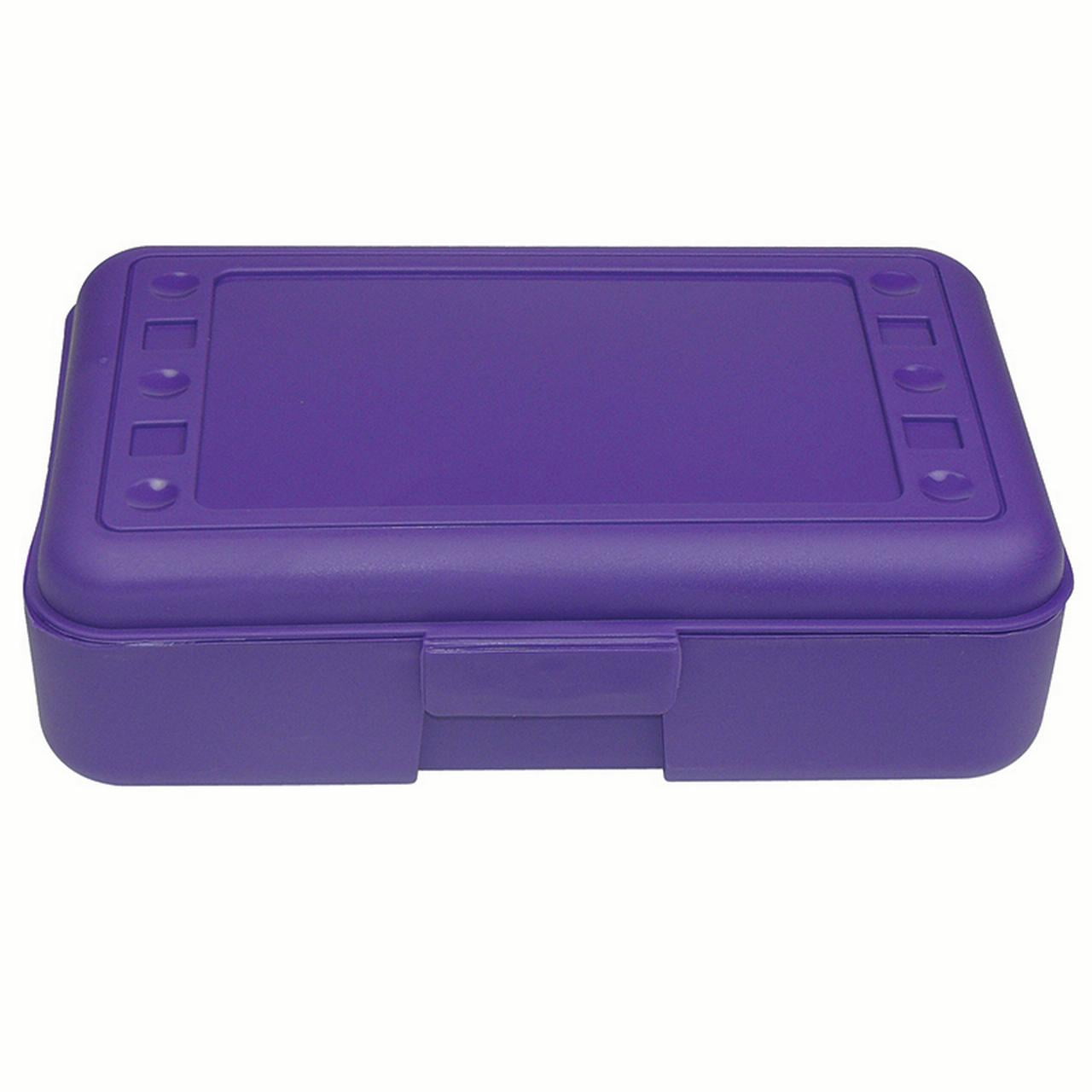 Romanoff Products ROM60206BN 8.5 x 5.5 x 2.5 in. Pencil Box, Purple - 12 Each