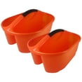 thumbnail image 1 of Romanoff Products Romanoff Classroom Caddy Plastic 16.25" x 12" x 8.25" Orange 2/Bundle (ROM25609-2), 1 of 2