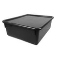 thumbnail image 1 of Romanoff Products Romanoff Double Stowaway Tray with Lid 16" x 13.5" x 5.5" Black (ROM13010), 1 of 2