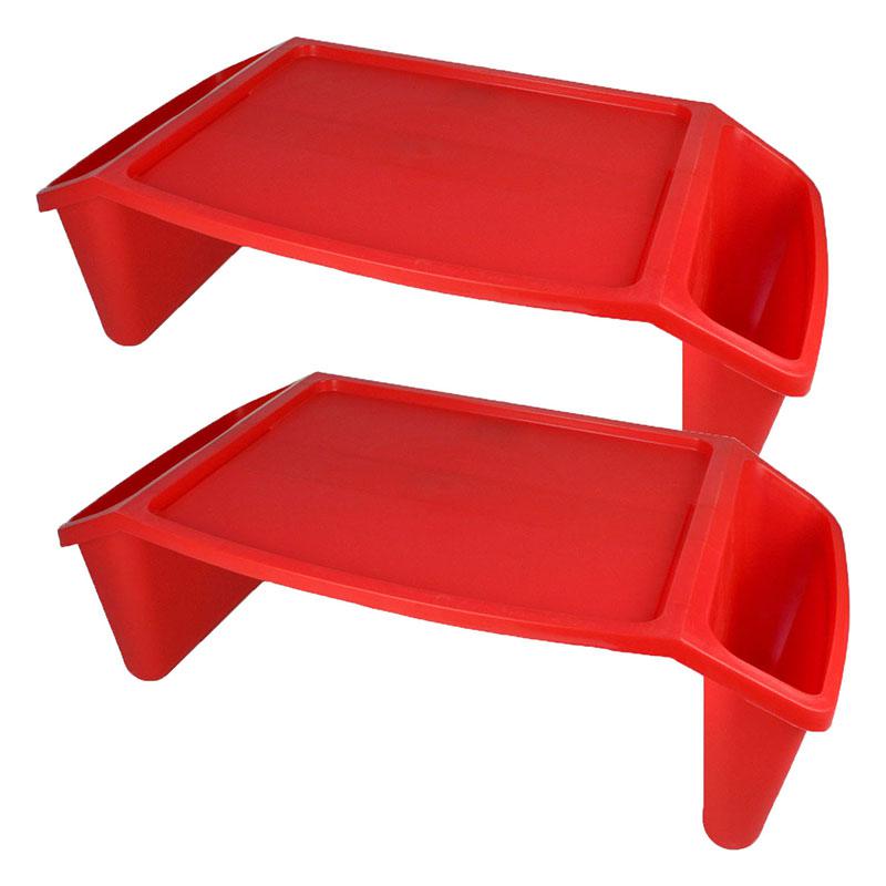 Romanoff Stackable Side Loading Letter Tray Blue Plastic 2/Pack