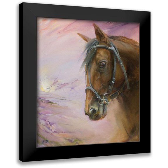 Romanov, Roman 12x13 Black Modern Framed Museum Art Print Titled - The Champion