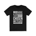 thumbnail image 1 of Romans 8:33 Bible Verse Tee Who Could Bring a Charge Against God's Chosen Ones?, 1 of 1