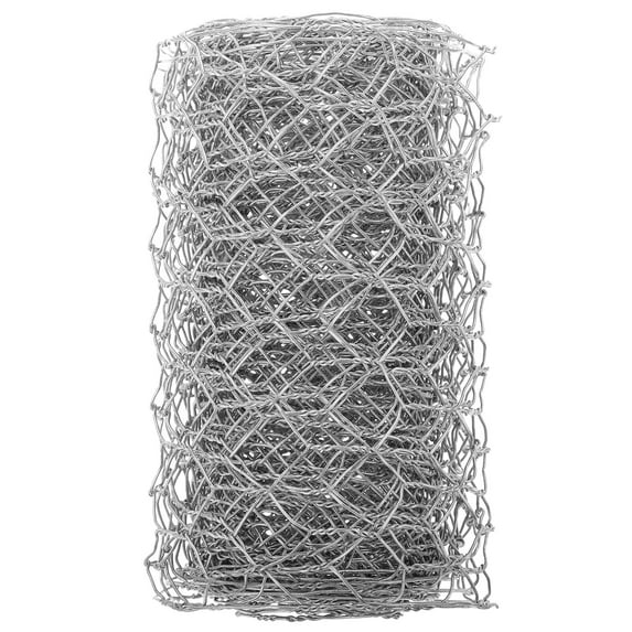 Romansa Galvanized Chicken Wire Fencing, Steel, 48" x 50'