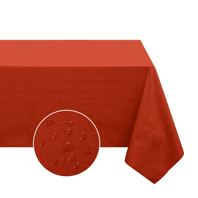 Romanstile 54x 78 Rectangle Tablecloth Linen Tablecloth Waterproof
