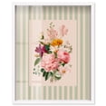 thumbnail image 1 of Romantic Bloom Shadowbox Print Botanical Art by Art Remedy, White Frame, 30 x 36, 1 of 6
