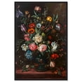 thumbnail image 1 of Romantic Blossom Canvas Floral Vase Wall Art by Art Remedy, Black Frame, 30" x 45", 1 of 7
