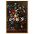 thumbnail image 1 of Romantic Blossom Canvas Floral Vase Wall Art by Art Remedy, Gold Frame, 30" x 45", 1 of 7