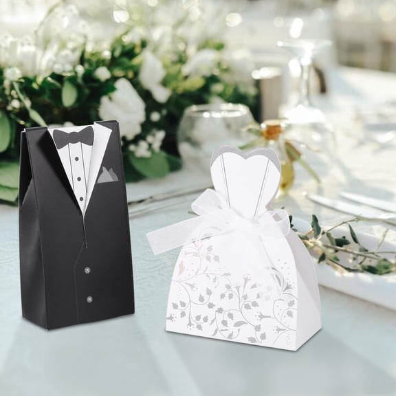 Romantic Cardboard Candy Box Wedding Party Gift Decoration