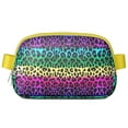 thumbnail image 1 of Romantic Cheetah Pattern Belt Bag – Vintage Animal Print Fanny Pack with Dynamic Style, 1 of 4