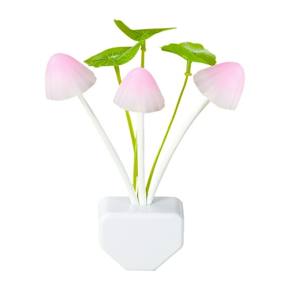 Romantic Colorful Led Night Light, Sensor Pomegranate Potted Light With 7 Color Variations And Auto On/Off For Home, Bedroom And Night Navigation, 1.77X2.13X5.51In