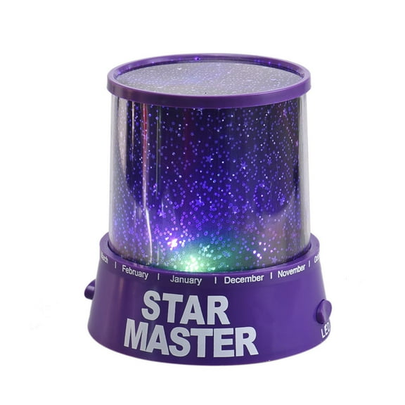 Romantic Cosmos Star Master LED Projector Lamp Night Light Gift Purple