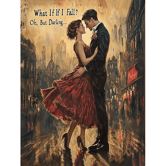 Romantic Couple Decor Painting/Canvas Art Perfect for Decorating Living Room Bedroom Dining Room Office Hotel Cafe Bar Study Room Hallway Apartment and Wedding Anniversary Gift.