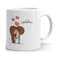 thumbnail image 1 of Romantic Couple Happy Valentine's Day Coffee Tea Ceramic Mug Office Work Cup Gift 11oz, 1 of 3