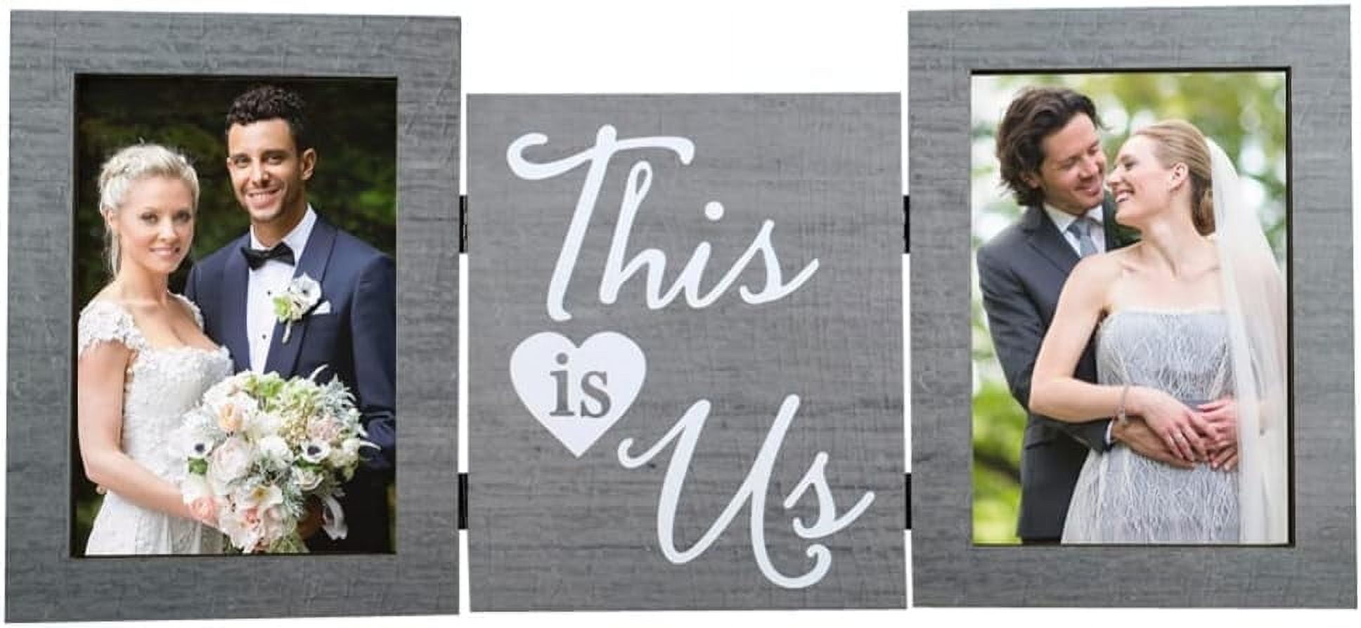 Romantic Couples Wooden Picture Frame,Rutic Wedding Decor,Wedding Picture Frame For Couple,Love Photo Frame for a Wedding or Engagement Gift