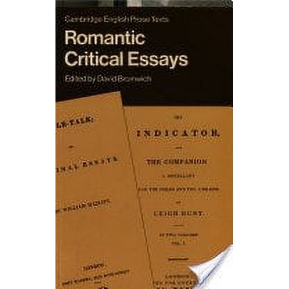 Pre-Owned Romantic Critical Essays 9780521286725 Used