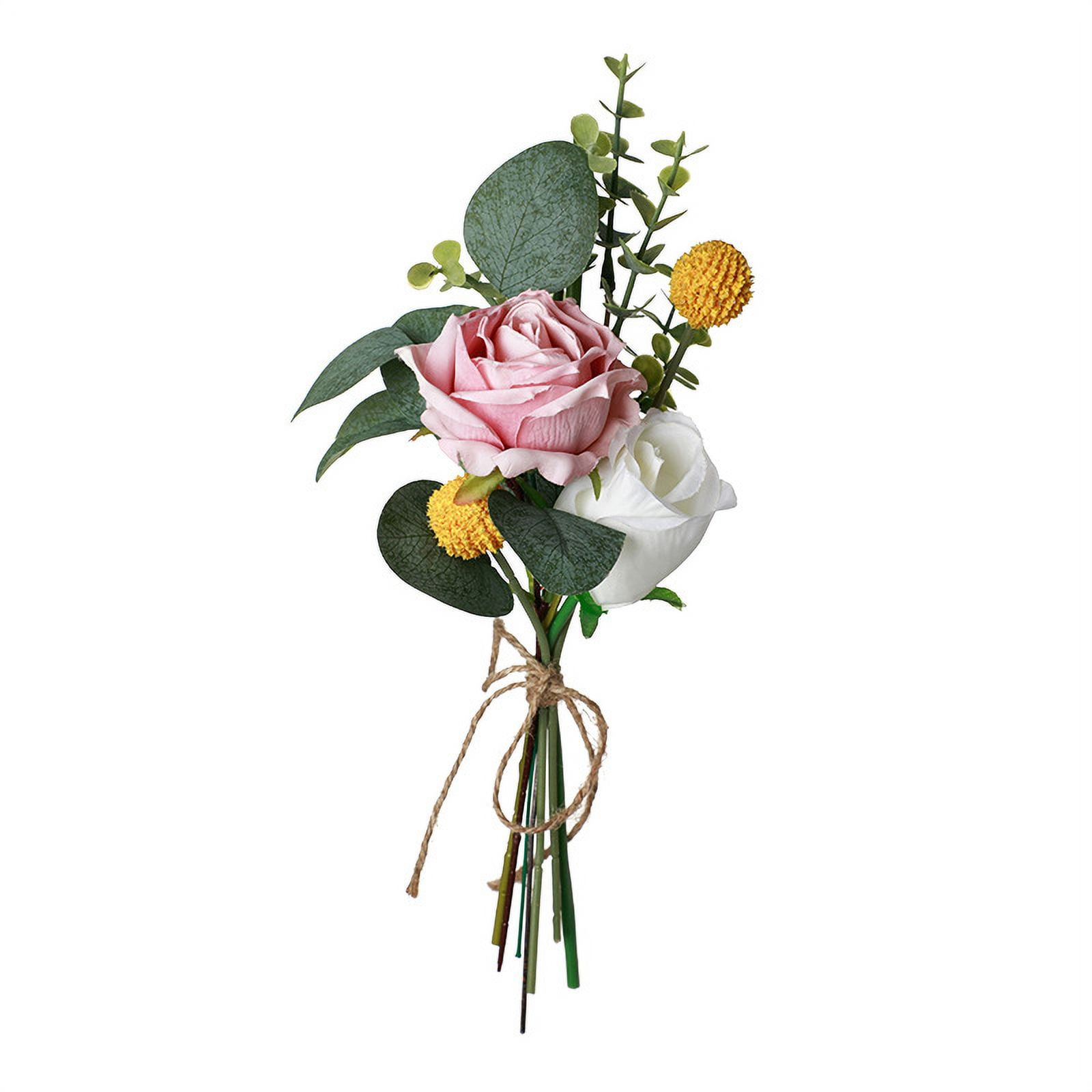 Romantic Floral Bouquet Artificial Flower Bouquet Decorative Artificial ...