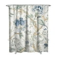thumbnail image 1 of Romantic Floral and Wildflower Shower Curtain 72x84 Inches, Quick-Dry Polyester with Hooks for Bathroom, 1 of 5