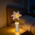 thumbnail image 1 of Romantic Flower Pot Atmosphere Lamp, Flower Table Lamp with LED, Bedside Light for Bedroom Decor,Warm Desk Lamp for Holiday Gift Bedroom and Home Atmosphere, 1 of 6