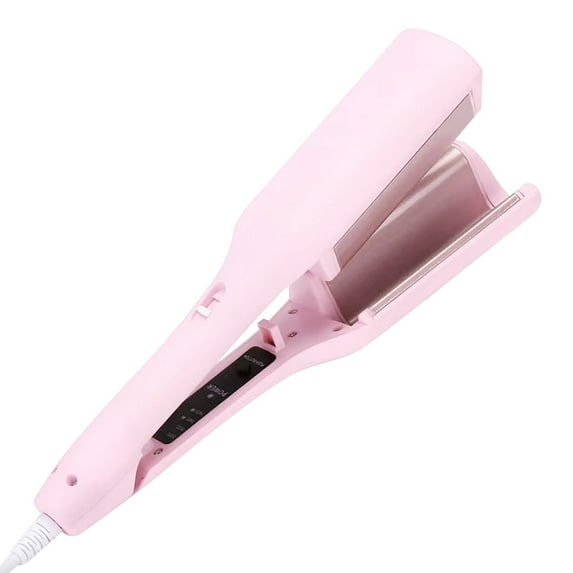 Romantic French Egg Roll Curling Iron V-Shaped Hair Curling Irons 32mm Egg Roll Hair Waving Curling Wand Hair Curler Crimper Hair Waver Styling Tools with Negative Ions Anti-Scald