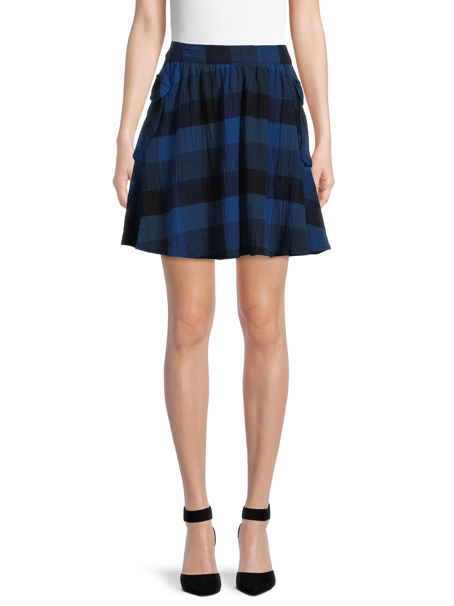 Romantic Gypsy Juniors Plaid Skirt Walmart
