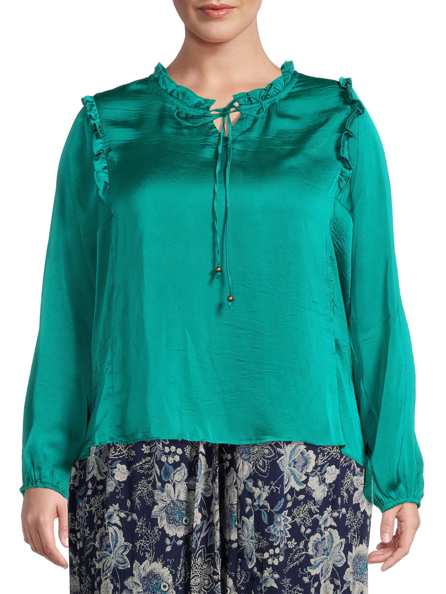 hammered satin top