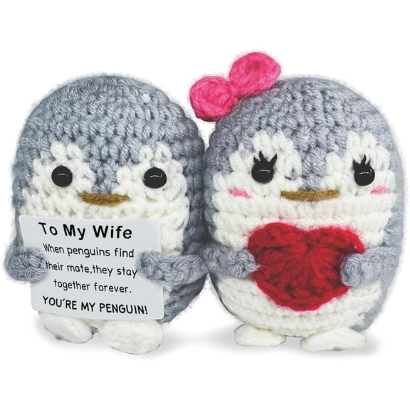 Romantic I Love You , for Wife, Crochet Doll for Girlfriend's Birthday, Emotional Support