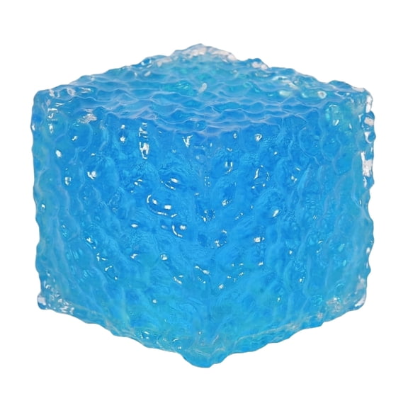 5.5cm Jumbo Funny Squishy Toys for Stress Relief, Tiny Sensory Fidget Ball for Party Favors and Desk, Great Gift for Anxiety,Blue