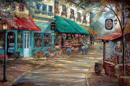 Romantic Interlude Canvas Art - Ruane Manning (12 x 18)