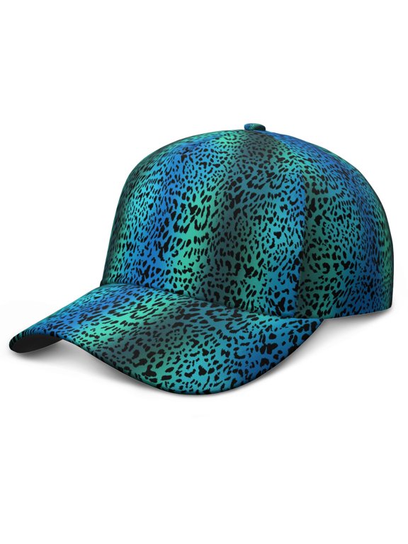 Romantic Leopard Pattern Baseball Cap, Soft Breathable Adjustable Hat with Sweat Absorption, Trendy Animal Print Dad Hat for Spring, Summer, Fall Outdoor Sports and Gifts