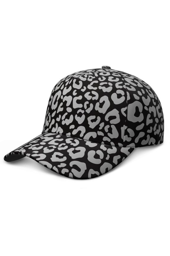 Romantic Leopard Pattern Baseball Cap, Soft Breathable Adjustable Hat with Sweat Absorption, Trendy Animal Print Dad Hat for Spring, Summer, Fall Outdoor Sports and Gifts