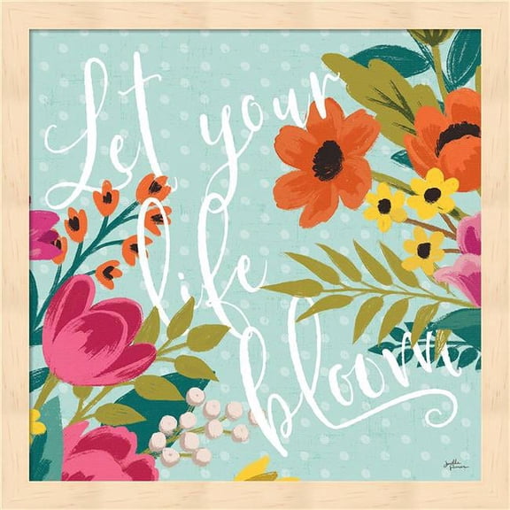 Romantic Luxe X by Janelle Penner, Framed Wall Art, 13.25W x 13.25H