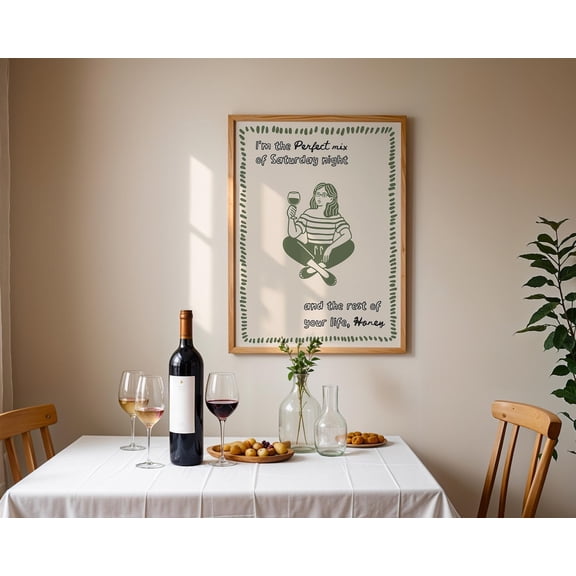 Romantic Lyric Inspired Song Lyrics Bestie Decors Poster Unframed Paper Print