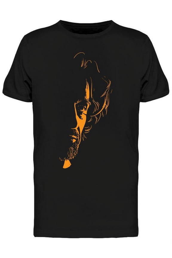 Romantic Man Portrait T-Shirt Men -Image by Shutterstock, Male 3X-Large