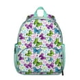 thumbnail image 1 of Romantic Nature Butterfly Student Backpack – Watercolor Floral Pattern with Delicate Fantasy Wings and Aesthetic Garden Design, 1 of 5