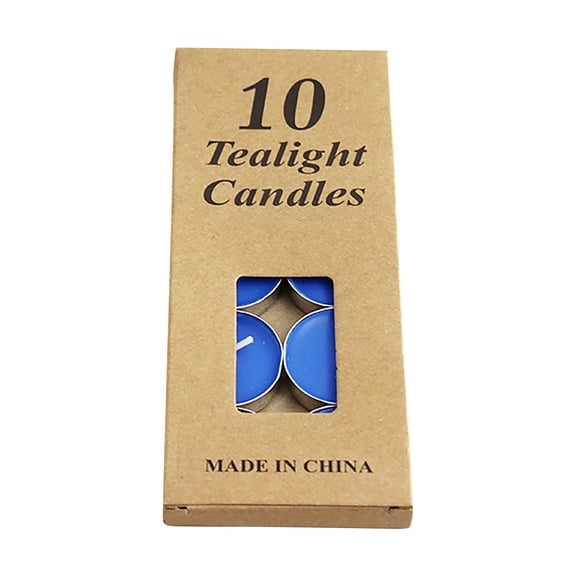 Romantic Paraffin Wax Butter Lamp, Scented Enamel Tea Candle for Wedding Home Decor, 2.36x2.36 in