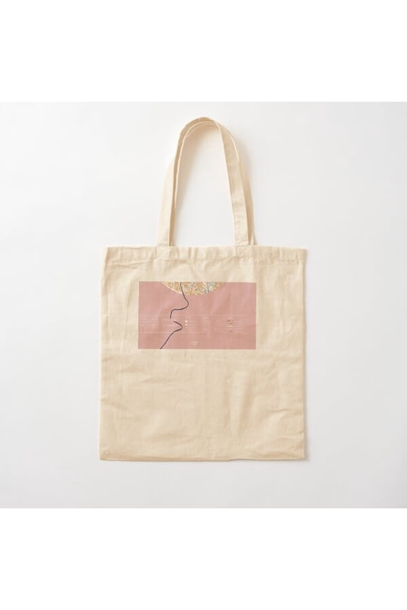 Romantic Pastel Pink Map Of Rome Italy Canvas Tote Bags, Reusable Shopping Bag
