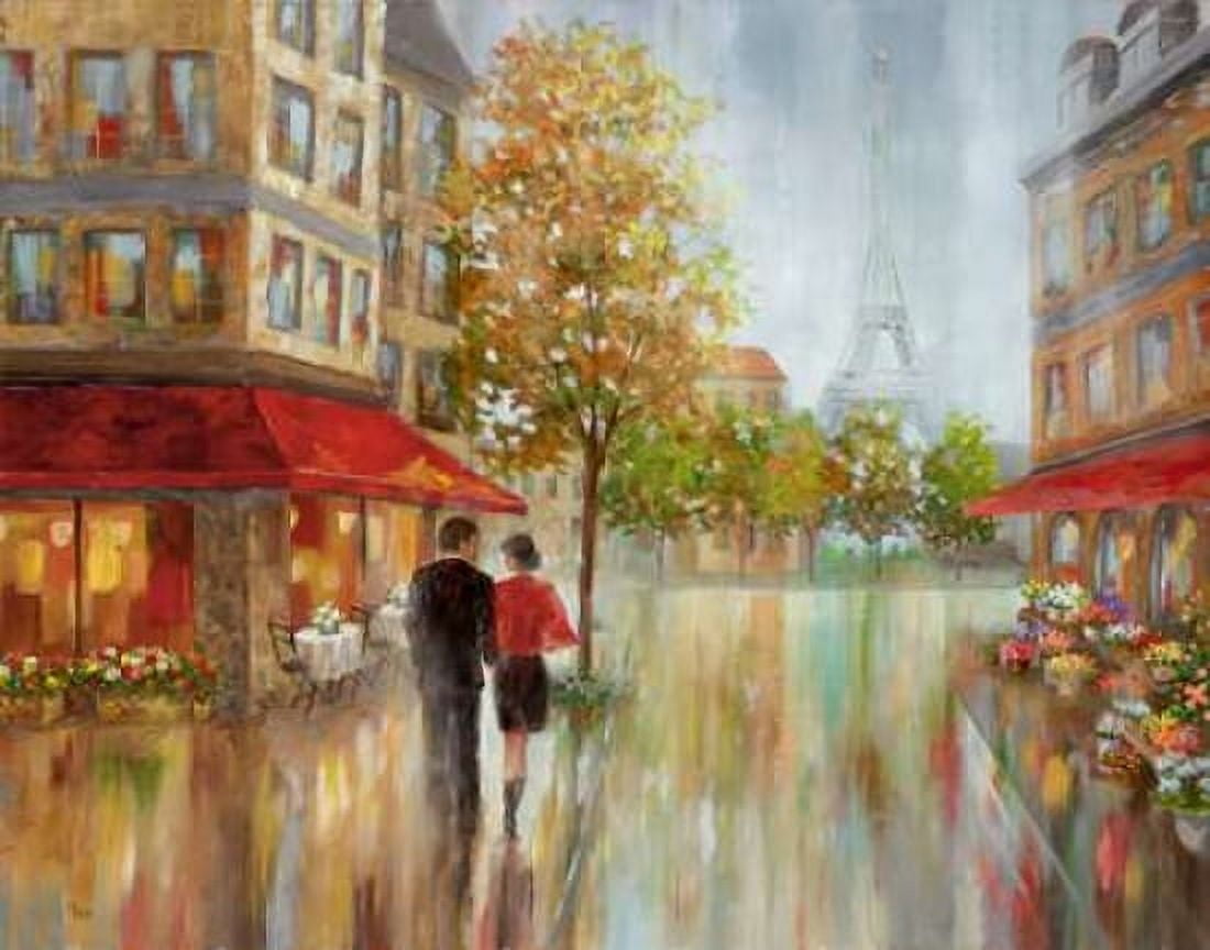 Romantic Promenade II Canvas Art - Nan (22 x 28)