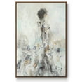 thumbnail image 1 of Romantic Reflection II Framed Premium Gallery Wrapped Canvas - Ready to Hang - 25 x 37 - Walnut Floating Frame, 1 of 9