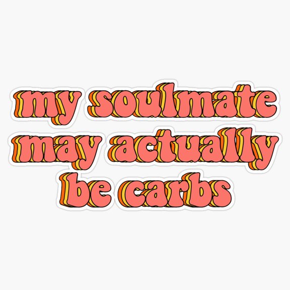 Romantic Relationship Slogan True Soulmate Love Script Minimalist Accent Decal For Journal Sticker
