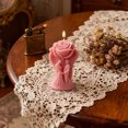 thumbnail image 1 of Romantic Rose Couple Aromatherapy Candle - Handcrafted Scented Candle with Floral Design, for Valentine's Day, Weddings, Anniversary Gifts & Home Decor, Shangri-la (Fragrance), 1 of 6