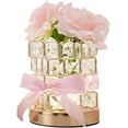 thumbnail image 1 of Romantic Rose Crystal Table Lamp, Rose Atmosphere Table lamp Night Light Romantic LED Rose Diamond Lamp for Bedroom for Girls' Best Friend Birthday Valentine's Day Gift Senior Decoration (E), 1 of 3