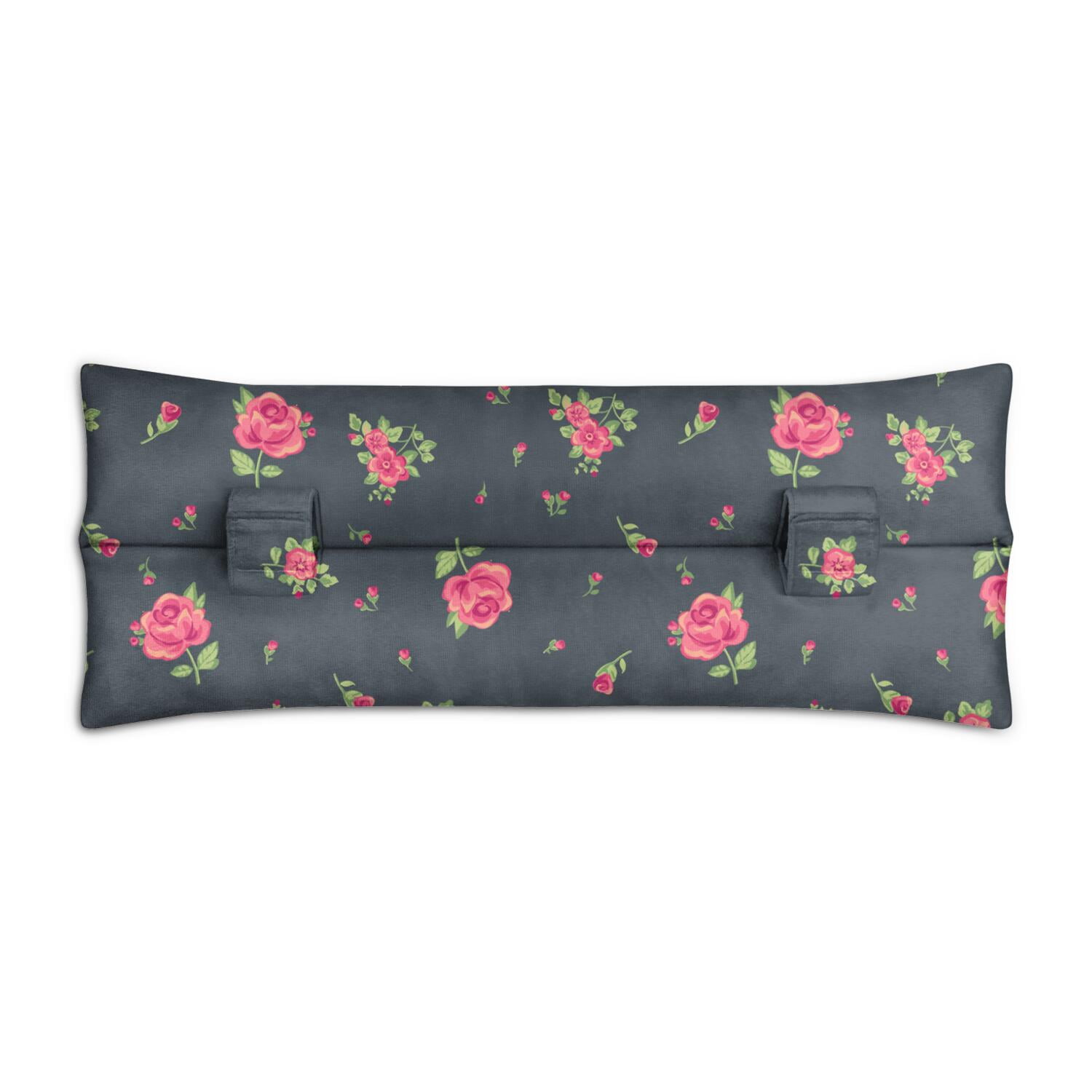 Romantic Rose Peony Boho Floral Mastectomy Pillow - Soft Cushion
