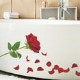 thumbnail image 1 of Romantic Roses Bathroom LivingRoom Bedroom Beautification Decorative Wall Stickers Wallpaper Peel and Stick, Wall Decals Clearance Under $5.00, 1 of 4