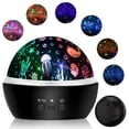 thumbnail image 1 of Romantic Star Sky Projector Constellation Starry LED Night Light 360 Degree Rotating Baby Kids Sleep Lamp Moon Rotating Cosmos Toys Christmas Gift, 1 of 8